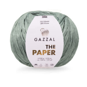 Купить пряжу GAZZAL The Paper цвет 3956 производства фабрики GAZZAL