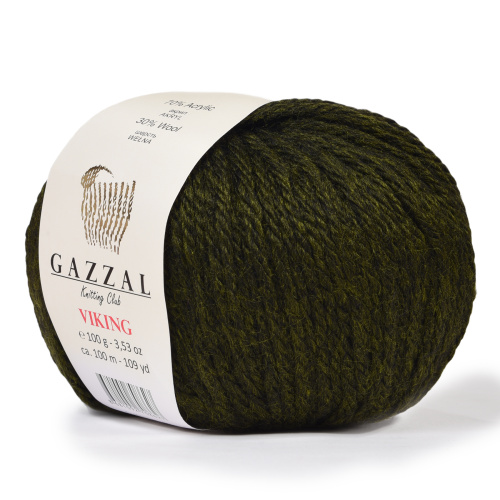 Купить пряжу GAZZAL Viking цвет 4010 производства фабрики GAZZAL