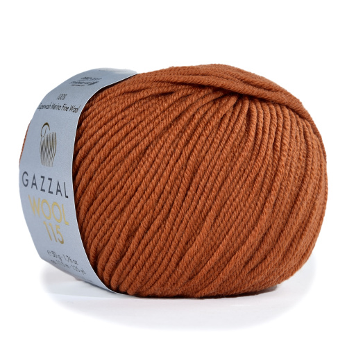 Купить пряжу GAZZAL Wool 115 цвет Wool 115 (3317) производства фабрики GAZZAL