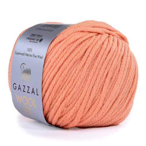 Купить пряжу GAZZAL Wool 90 цвет 3653 производства фабрики GAZZAL