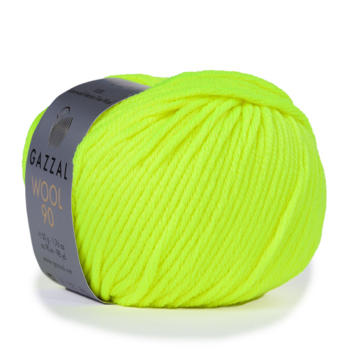 Купить пряжу GAZZAL Wool 90 цвет 3690 производства фабрики GAZZAL
