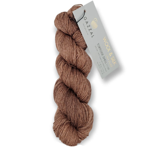 Купить пряжу GAZZAL Wool & Silk цвет 11142 производства фабрики GAZZAL