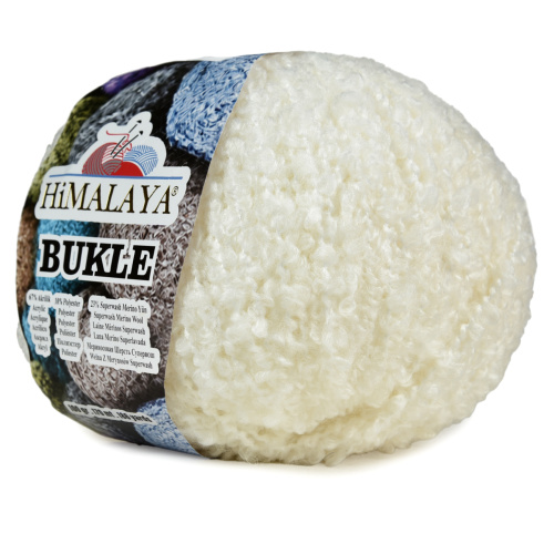 Купить пряжу HiMALAYA BUKLE цвет 232-01 производства фабрики HiMALAYA
