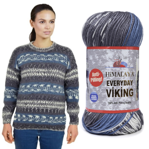 Купить пряжу HiMALAYA EVERYDAY VIKING цвет 70506 производства фабрики HiMALAYA