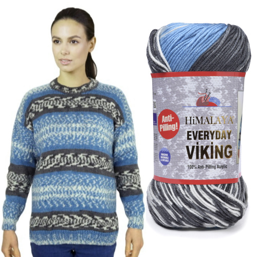 Купить пряжу HiMALAYA EVERYDAY VIKING цвет 70510 производства фабрики HiMALAYA