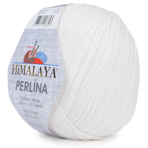 Купить пряжу HiMALAYA PERLİNA цвет 50101 производства фабрики HiMALAYA