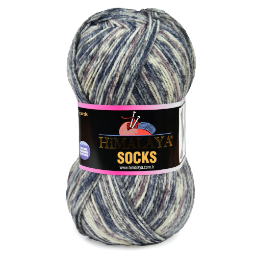 Купить пряжу HiMALAYA SOCKS цвет 150-01 производства фабрики HiMALAYA