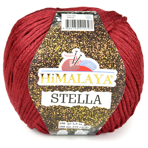 Купить пряжу HiMALAYA STELLA цвет 46040 производства фабрики HiMALAYA
