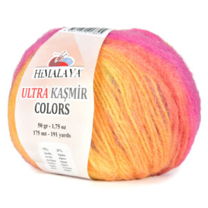 Купить пряжу HiMALAYA ULTRA KASMIR COLORS цвет 56601 производства фабрики HiMALAYA