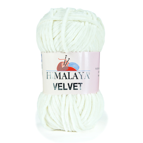 Купить пряжу HiMALAYA VELVET цвет 90008 производства фабрики HiMALAYA
