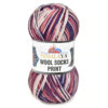 Купить пряжу HiMALAYA WOOL SOCKS PRINT цвет S49-01 производства фабрики HiMALAYA