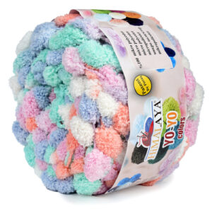 Купить пряжу HiMALAYA YO-YO Colors цвет 82001 производства фабрики HiMALAYA
