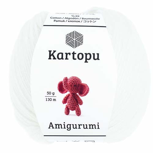 Купить пряжу KARTOPU AMIGURUMI цвет K010 производства фабрики KARTOPU