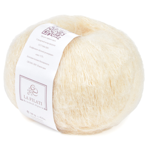 Купить пряжу LA FILATI Brushed Alpaca цвет 24 производства фабрики LA FILATI