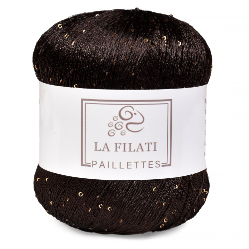 Купить пряжу LA FILATI PAILLETTES цвет S122 производства фабрики LA FILATI