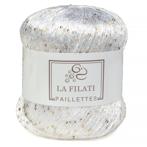 Купить пряжу LA FILATI PAILLETTES цвет S173 производства фабрики LA FILATI