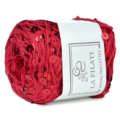Купить пряжу LA FILATI Royal Paillettes цвет 002 производства фабрики LA FILATI