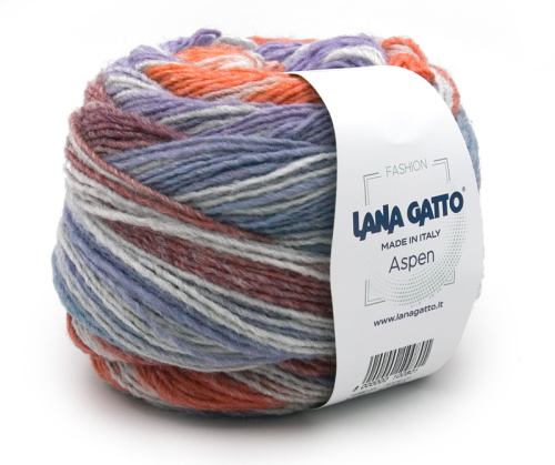 Купить пряжу LANA GATTO ASPEN цвет 30581 производства фабрики LANA GATTO
