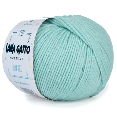 Купить пряжу LANA GATTO BABY SOFT цвет 8387 производства фабрики LANA GATTO