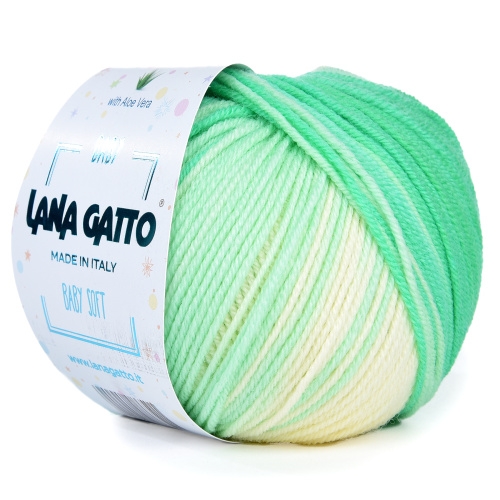 Купить пряжу LANA GATTO BABY SOFT цвет 9547 производства фабрики LANA GATTO