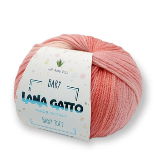 Купить пряжу LANA GATTO BABY SOFT цвет 9548 производства фабрики LANA GATTO
