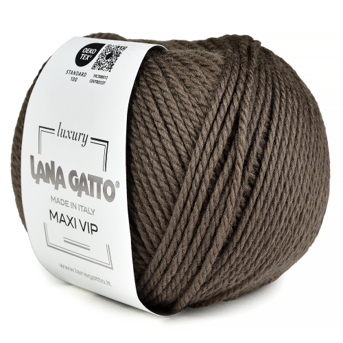 Купить пряжу LANA GATTO MAXI VIP цвет 8436 производства фабрики LANA GATTO