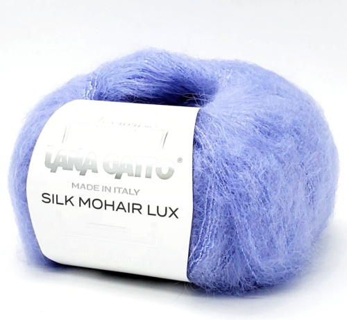 Купить пряжу LANA GATTO SILK MOHAIR LUX цвет 8480 производства фабрики LANA GATTO