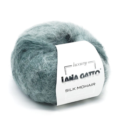 Купить пряжу LANA GATTO SILK MOHAIR PRINT цвет 9552 производства фабрики LANA GATTO