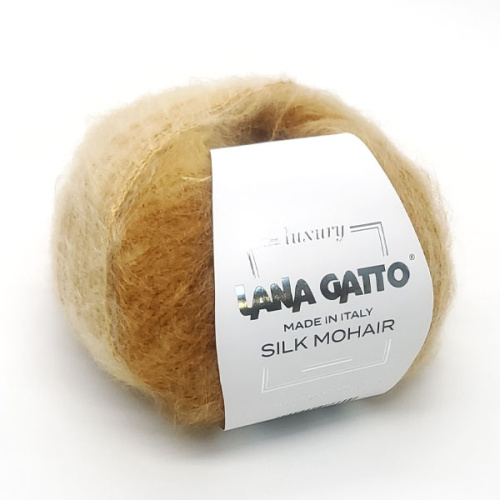Купить пряжу LANA GATTO SILK MOHAIR PRINT цвет 9557 производства фабрики LANA GATTO