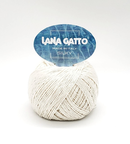 Купить пряжу LANA GATTO SILKY цвет 8183 производства фабрики LANA GATTO
