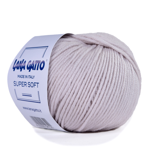 Купить пряжу LANA GATTO SUPER SOFT цвет 13701 производства фабрики LANA GATTO