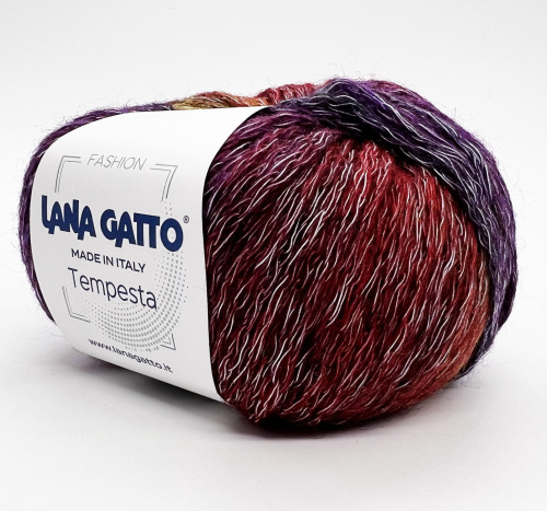 Купить пряжу LANA GATTO TEMPESTA цвет 30296 производства фабрики LANA GATTO