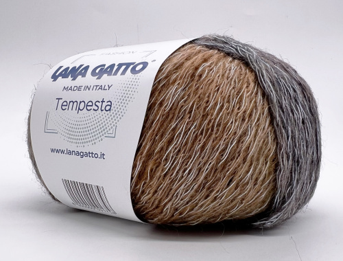 Купить пряжу LANA GATTO TEMPESTA цвет 30297 производства фабрики LANA GATTO