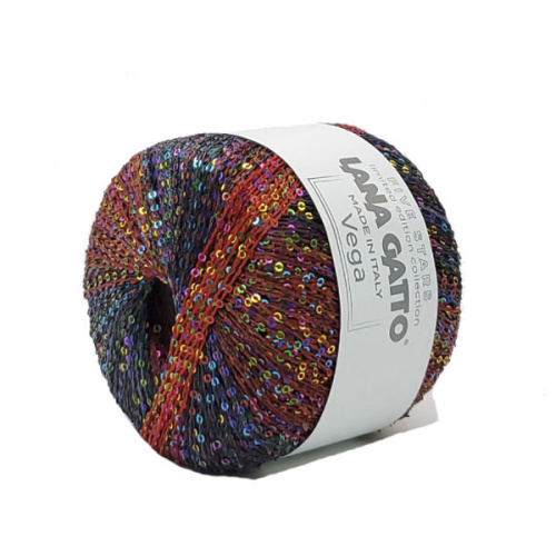 Купить пряжу LANA GATTO VEGA PRINT цвет 9391 производства фабрики LANA GATTO