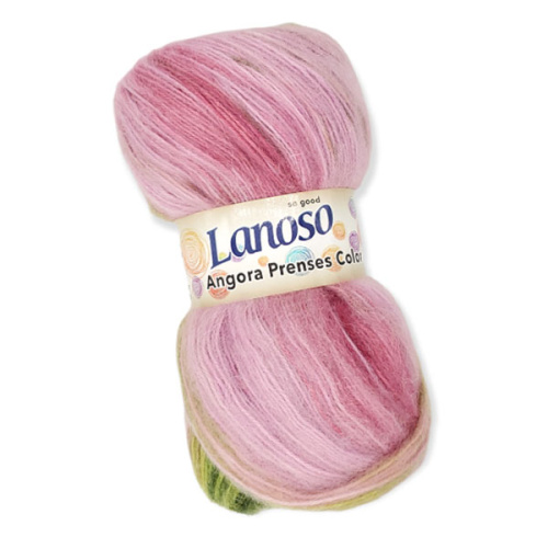 Купить пряжу LANOSO ANGORA PRENSES COLOR цвет 801 производства фабрики LANOSO