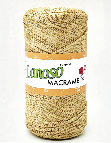 Купить пряжу LANOSO MACRAME PP цвет 910 производства фабрики LANOSO