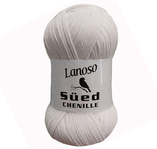 Купить пряжу LANOSO SUED CHENILLE цвет 955 производства фабрики LANOSO