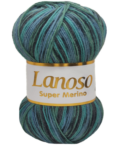 Купить пряжу LANOSO SUPER MERINO цвет 604 производства фабрики LANOSO