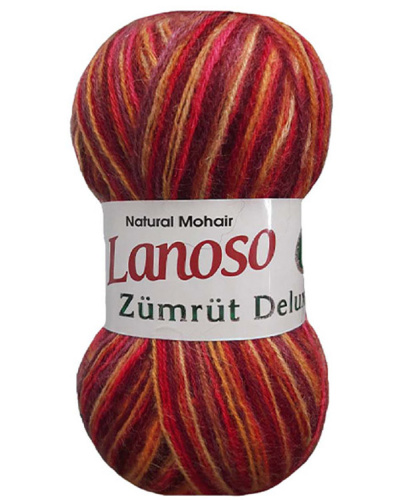Купить пряжу LANOSO ZUMRUT DELUX цвет 7109 производства фабрики LANOSO