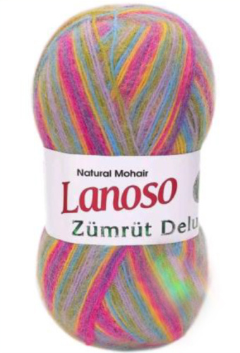 Купить пряжу LANOSO ZUMRUT DELUX цвет 7137 производства фабрики LANOSO