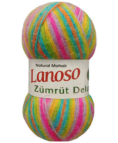 Купить пряжу LANOSO ZUMRUT DELUX цвет 7144 производства фабрики LANOSO