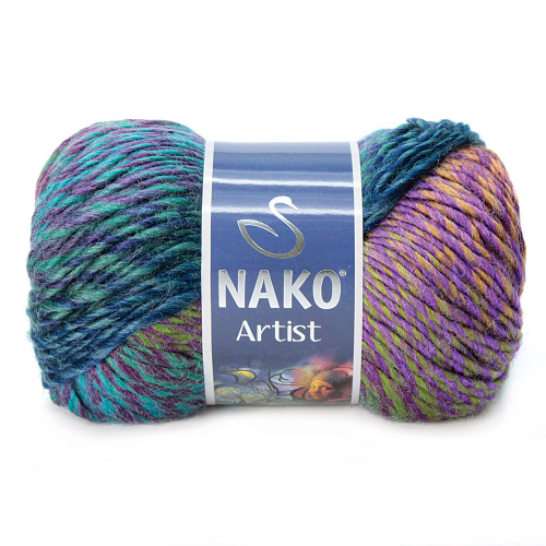 Купить пряжу NAKO ARTIST цвет 86425 производства фабрики NAKO