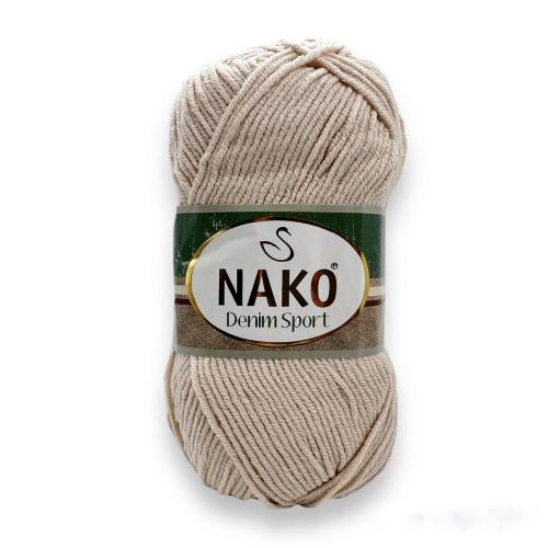Купить пряжу NAKO DENIM SPORT цвет 10889 производства фабрики NAKO