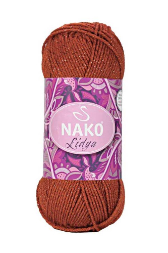 Купить пряжу NAKO LIDYA цвет 98543 производства фабрики NAKO