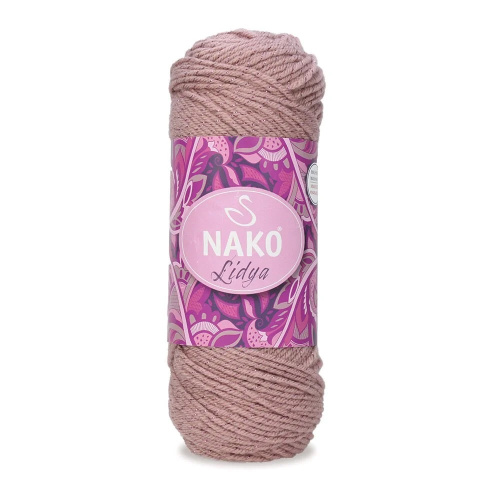Купить пряжу NAKO LIDYA цвет 99340 производства фабрики NAKO