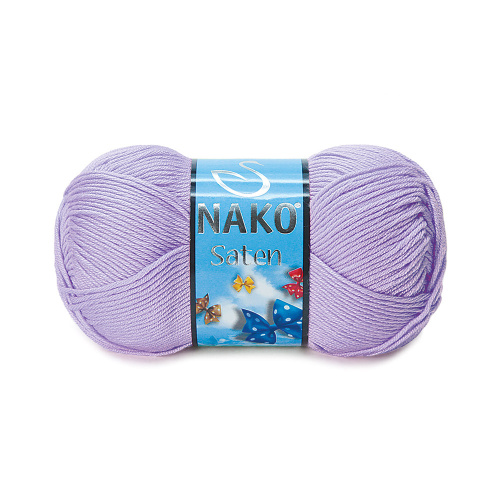 Купить пряжу NAKO SATEN 50 GR цвет 2842 производства фабрики NAKO