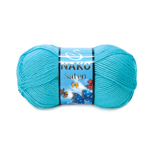Купить пряжу NAKO SATEN 50 GR цвет 3323 производства фабрики NAKO