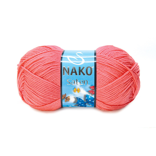 Купить пряжу NAKO SATEN 50 GR цвет 3655 производства фабрики NAKO