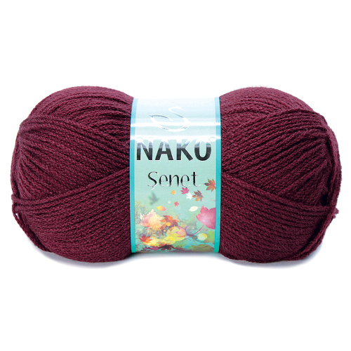 Купить пряжу NAKO SENET цвет 999 производства фабрики NAKO