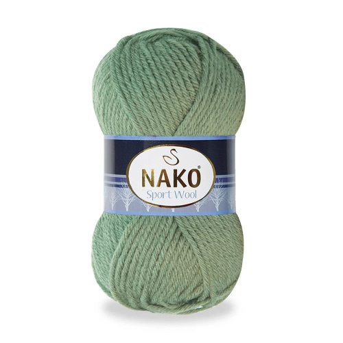 Купить пряжу NAKO SPORT WOOL цвет 10307 производства фабрики NAKO